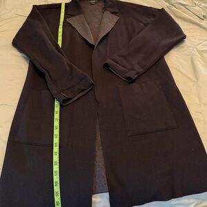 Halogen Black Sweater Coat